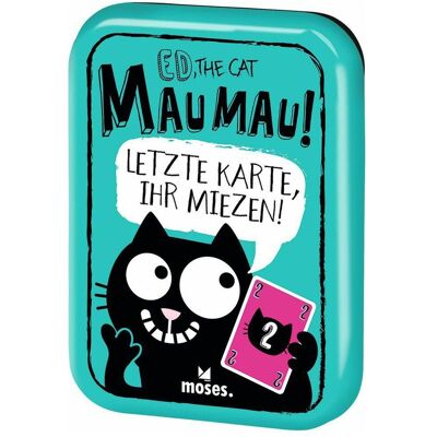 Moses Ed, le chat - Mau Mau (Allemand, 2 - 4 Joueur) - Publicité Moses Ed, le chat - Mau Mau (Allemand, 2 - 4 Joueur) - Publicité