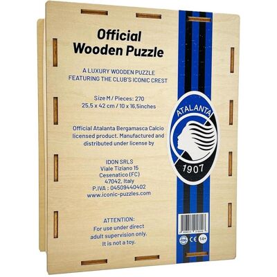 Puzzle en Bois ICONIC Puzzles - Logo d'Atalanta BC L (500 Pièces) - Puzzle - Publicité Puzzle en Bois ICONIC Puzzles - Logo d'Atalanta BC L (500 Pièces) - Puzzle - Publicité
