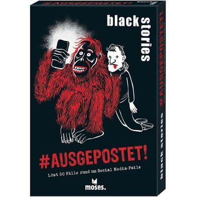 Moses black stories #Ausgepostet! (Allemand, 2 - 10 Joueur) - Publicité Moses black stories #Ausgepostet! (Allemand, 2 - 10 Joueur) - Publicité