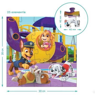 Dodo Paw Patrol Das Spielplatz-3in1-Puzzle (3 pièces) - Publicité Dodo Paw Patrol Das Spielplatz-3in1-Puzzle (3 pièces) - Publicité