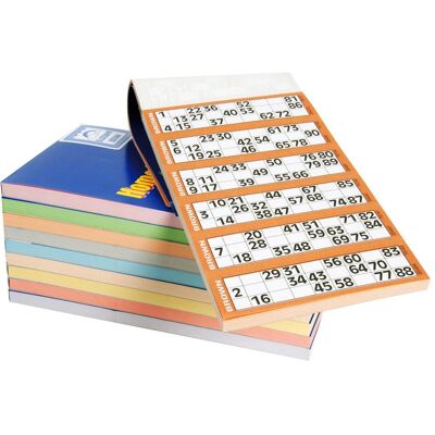 Tormino Cartes de Bingo 100 feuilles, 600 cartes - Publicité Tormino Cartes de Bingo 100 feuilles, 600 cartes - Publicité