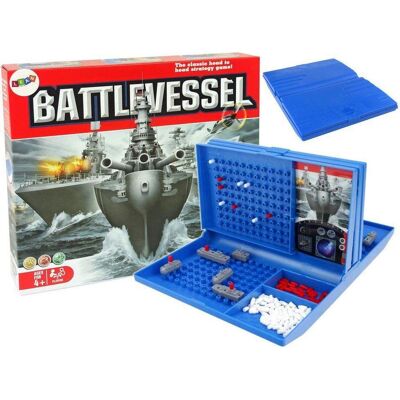 Lean Toys Jeu de bataille navale stratégique (2 Joueur) - Publicité Lean Toys Jeu de bataille navale stratégique (2 Joueur) - Publicité