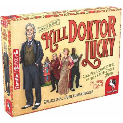 Pegasus Tuez le docteur Lucky (Allemand, 2 - 8 Joueur) - Publicité Pegasus Tuez le docteur Lucky (Allemand, 2 - 8 Joueur) - Publicité