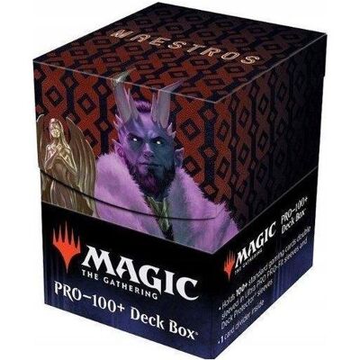 Ultra Pro Ultra-Pro Ultra-Pro : Magic the Gathering - Street of New Capenna - Maestros - 100+ Deck Box - Publicité Ultra Pro Ultra-Pro Ultra-Pro : Magic the Gathering - Street of New Capenna - Maestros - 100+ Deck Box - Publicité