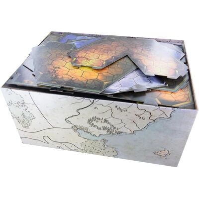 Feldherr ORG026 - Organiseur + inserts en mousse pour Gloomhaven - Boîte de jeu de société (Matières plastiques, Mousse) - Publicité Feldherr ORG026 - Organiseur + inserts en mousse pour Gloomhaven - Boîte de jeu de société (Matières plastiques, Mousse) - Publicité