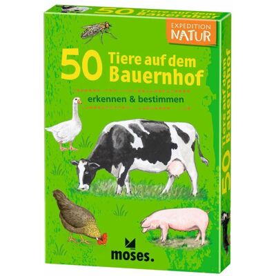 Moses 50 animaux de la ferme (Allemand) - Publicité Moses 50 animaux de la ferme (Allemand) - Publicité