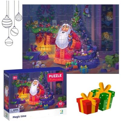 Dodo Puzzle Magic Christmas Time 60 Teile (60 pièces) - Publicité Dodo Puzzle Magic Christmas Time 60 Teile (60 pièces) - Publicité
