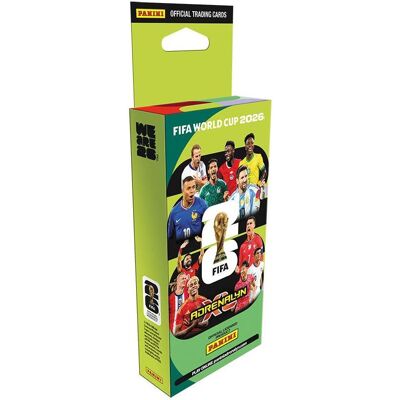 Panini Calciatori Adrenalyn World Cup 26 Ecoblister 3 Buste (Allemand, Pack de boosters) - Publicité Panini Calciatori Adrenalyn World Cup 26 Ecoblister 3 Buste (Allemand, Pack de boosters) - Publicité
