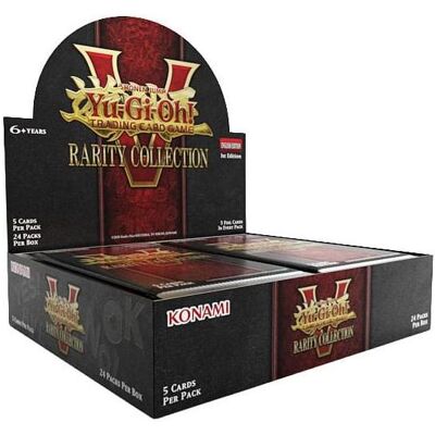 Konami Yu-Gi-Oh! Box 24 Buste Rarity Collection 5 ENG (Anglais, Affichage du booster) - Publicité Konami Yu-Gi-Oh! Box 24 Buste Rarity Collection 5 ENG (Anglais, Affichage du booster) - Publicité