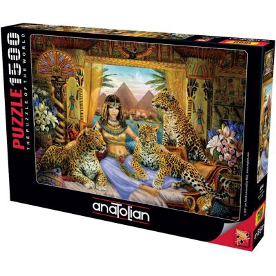 Puzzle du Monde Anatolian 1500 pièces - Reine égyptienne - Publicité Puzzle du Monde Anatolian 1500 pièces - Reine égyptienne - Publicité