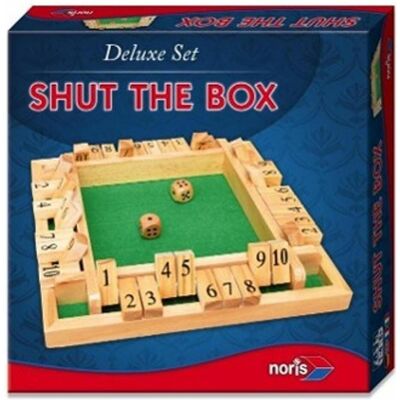 Noris Deluxe Shut the Box - Jeu de société classique - Multicolore - Publicité Noris Deluxe Shut the Box - Jeu de société classique - Multicolore - Publicité