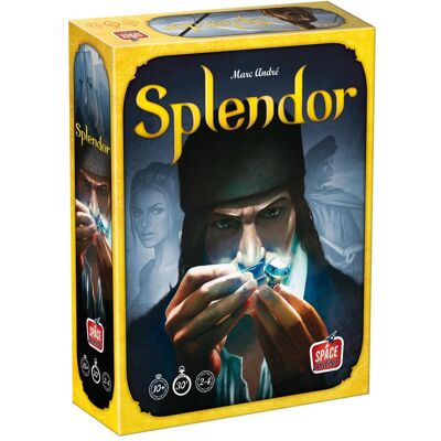 Asmodée Splendor (Français, 2 - 4 Joueur) - Publicité Asmodée Splendor (Français, 2 - 4 Joueur) - Publicité