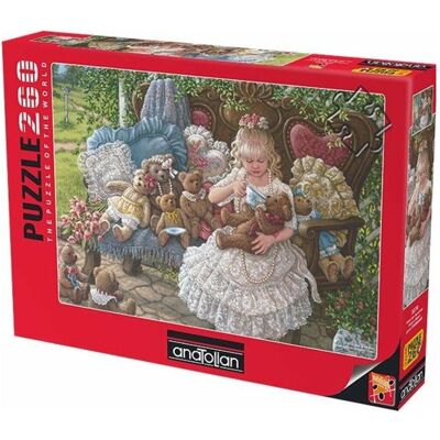 Anatolian Puzzle de 3270 260XL pcs. Holly's Bears par Janet Kruskamp (260 pièces) - Publicité Anatolian Puzzle de 3270 260XL pcs. Holly's Bears par Janet Kruskamp (260 pièces) - Publicité