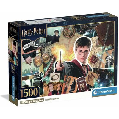 Clementoni Harry Potter Puzzle - Puzzle - Publicité Clementoni Harry Potter Puzzle - Puzzle - Publicité