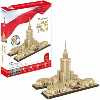 Cubic Fun 3D Puzzle Palais de la Culture et de la Science - 144 Pièces - Publicité Cubic Fun 3D Puzzle Palais de la Culture et de la Science - 144 Pièces - Publicité