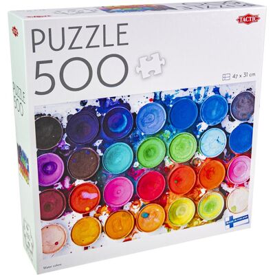 Tactic Lovers Water colors (500 pièces) - Publicité Tactic Lovers Water colors (500 pièces) - Publicité