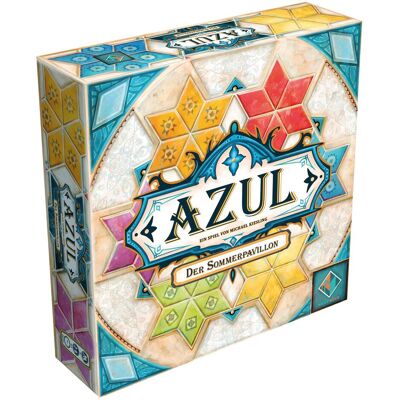 Asmodée Azul - Le pavillon d'été (Allemand, 2 - 4 Joueur) - Publicité Asmodée Azul - Le pavillon d'été (Allemand, 2 - 4 Joueur) - Publicité