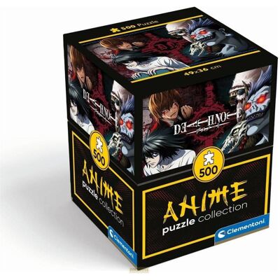 Clementoni 35609 Puzzle - Cube Anime Death Note - 500 Pièces - Publicité Clementoni 35609 Puzzle - Cube Anime Death Note - 500 Pièces - Publicité
