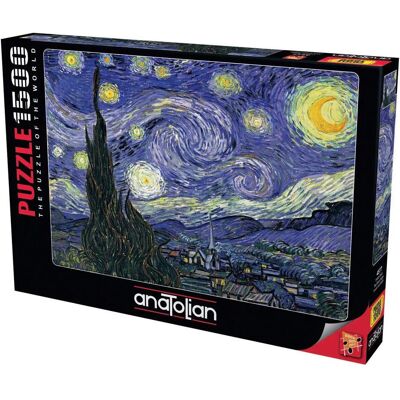 Anatolian Puzzle HvÄ›zdná noc 1500 dílků (1500 pièces) - Publicité Anatolian Puzzle HvÄ›zdná noc 1500 dílků (1500 pièces) - Publicité