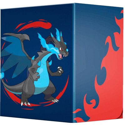 Ultra Pro Pokémon - Mega Charizard X Flex Deck Box - Publicité Ultra Pro Pokémon - Mega Charizard X Flex Deck Box - Publicité