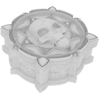 Feldherr Fates End Dice Jail Necro Box Gris – Boîte à dés pour jeux de société (Matières plastiques) - Publicité Feldherr Fates End Dice Jail Necro Box Gris – Boîte à dés pour jeux de société (Matières plastiques) - Publicité