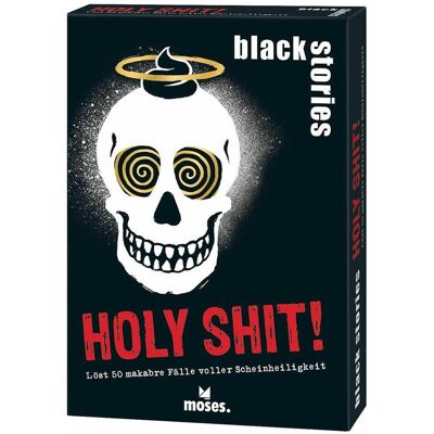 Moses black stories Holy Shit! (Allemand, 2 - 10 Joueur) - Publicité Moses black stories Holy Shit! (Allemand, 2 - 10 Joueur) - Publicité