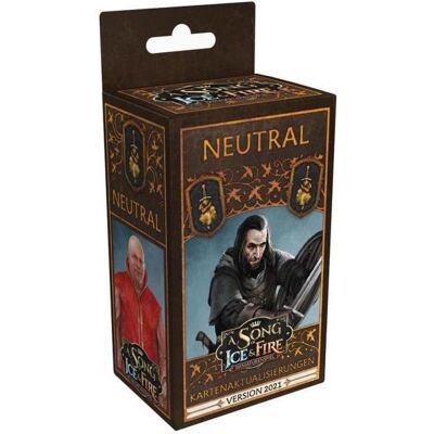 Cmon CMND0180 - Song of Ice & Fire : Mise à jour de la carte neutre, 2 joueurs (Allemand, 2 Joueur) - Publicité Cmon CMND0180 - Song of Ice & Fire : Mise à jour de la carte neutre, 2 joueurs (Allemand, 2 Joueur) - Publicité