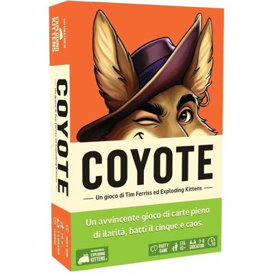 Asmodée Coyote (Italien, 3 Joueur) - Publicité Asmodée Coyote (Italien, 3 Joueur) - Publicité
