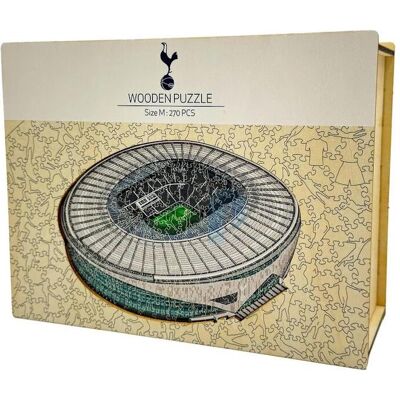 Iconic Tottenham Hotspur FC - Stade - Puzzle en Bois - 150 Pièces - Publicité Iconic Tottenham Hotspur FC - Stade - Puzzle en Bois - 150 Pièces - Publicité