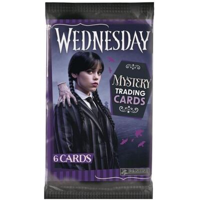 Panini WEDNESDAY TC Booster (Pack de boosters) - Publicité Panini WEDNESDAY TC Booster (Pack de boosters) - Publicité