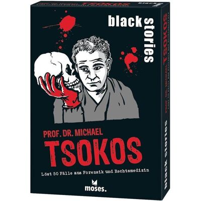 moses. Verlag GmbH Black Stories Tsokos - 50 Cas en médecine légale - Publicité moses. Verlag GmbH Black Stories Tsokos - 50 Cas en médecine légale - Publicité