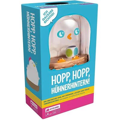 Asmodée Asmodee Hopp, hopp, Hühnerhintern! (Allemand, 2 - 6 Joueur) - Publicité Asmodée Asmodee Hopp, hopp, Hühnerhintern! (Allemand, 2 - 6 Joueur) - Publicité