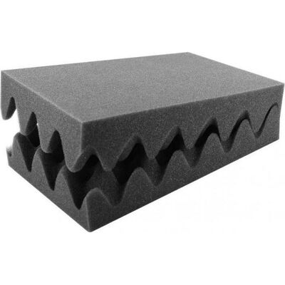 Feldherr HSNP050SET - 2 pièces de 275 mm x 172 mm x 50 mm de mousse à bulles demi-largeur (Mousse) - Publicité Feldherr HSNP050SET - 2 pièces de 275 mm x 172 mm x 50 mm de mousse à bulles demi-largeur (Mousse) - Publicité