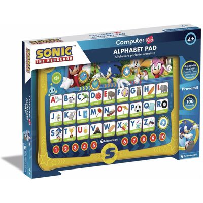 Clementoni Alphabet Sonic 4+ - Publicité Clementoni Alphabet Sonic 4+ - Publicité