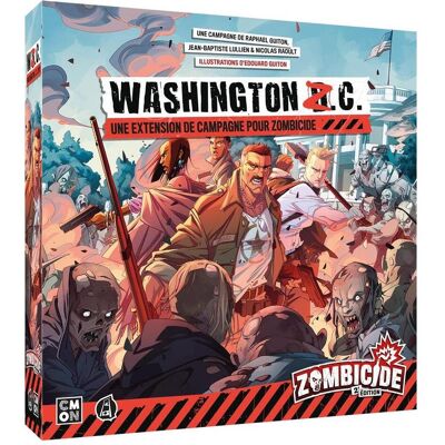Cmon Zombicide (Saison 1) - 2ème Edition : Washington Z.C. (Français) - Publicité Cmon Zombicide (Saison 1) - 2ème Edition : Washington Z.C. (Français) - Publicité