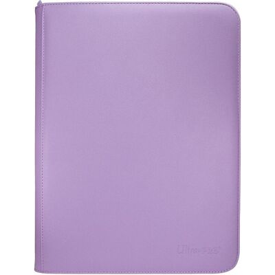 Ultra Pro UP - Vivid - 9-Pocket Zippered Pro Binder - Purple - Publicité Ultra Pro UP - Vivid - 9-Pocket Zippered Pro Binder - Purple - Publicité