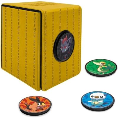 Ultra Pro Alcove Click Box - Pokémon Unova - Publicité Ultra Pro Alcove Click Box - Pokémon Unova - Publicité