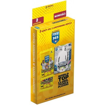 Panini Adrenalyn Xl Fifa365 25/26 Ecoblister Xxl (Blister Pack) - Publicité Panini Adrenalyn Xl Fifa365 25/26 Ecoblister Xxl (Blister Pack) - Publicité