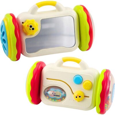 Lean Toys Escape Mirror, interaktives Lernspielzeug für Kleinkinder, Rassel - Publicité Lean Toys Escape Mirror, interaktives Lernspielzeug für Kleinkinder, Rassel - Publicité