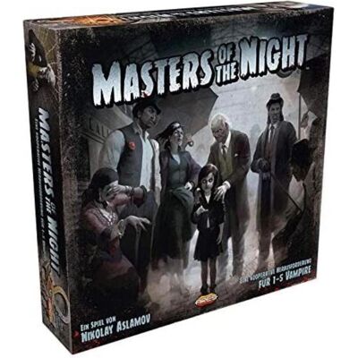 Asmodée Jeu des connaisseurs Masters of the Night (Allemand, 1 - 5 Joueur) - Publicité Asmodée Jeu des connaisseurs Masters of the Night (Allemand, 1 - 5 Joueur) - Publicité