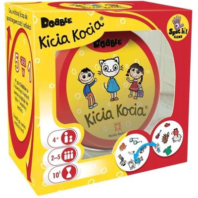 Rebel Gra Dobble Kicia Kocia (Polonais, 2 - 5 Joueur) - Publicité Rebel Gra Dobble Kicia Kocia (Polonais, 2 - 5 Joueur) - Publicité