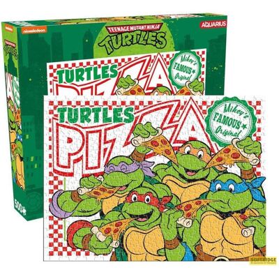 Aquarius Puzzle de Tortues Ninja Pizza (500 pièces) (500 pièces) - Publicité Aquarius Puzzle de Tortues Ninja Pizza (500 pièces) (500 pièces) - Publicité