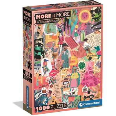 Puzzle Clementoni 37071 - 1000 pièces - Publicité Puzzle Clementoni 37071 - 1000 pièces - Publicité