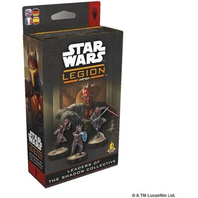 Atomic Mass Games AMGD1281 - Star Wars Legion - Leaders of the Shadow Collective (Français, 2 Joueur) - Publicité Atomic Mass Games AMGD1281 - Star Wars Legion - Leaders of the Shadow Collective (Français, 2 Joueur) - Publicité