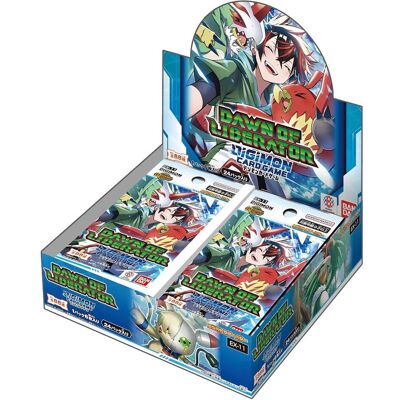 Bandai Dawn of Liberator Booster Box EN (Anglais, Affichage du booster, Pack de boosters) - Publicité Bandai Dawn of Liberator Booster Box EN (Anglais, Affichage du booster, Pack de boosters) - Publicité