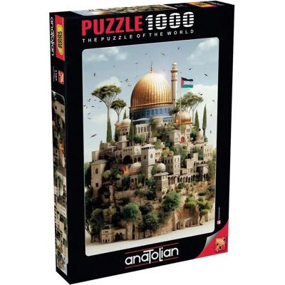 Anatolian Puzzle Jeruzalém 1000 dílků (1000 pièces) - Publicité Anatolian Puzzle Jeruzalém 1000 dílků (1000 pièces) - Publicité