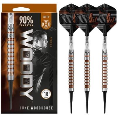Harrows Luke Woodhouse G2 Softtip (18 g) - Publicité Harrows Luke Woodhouse G2 Softtip (18 g) - Publicité