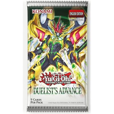 Konami Duelist’s Advance Booster Pack - 1. Auflage - Yu-Gi-Oh! - EN (Anglais, Pack de boosters) - Publicité Konami Duelist’s Advance Booster Pack - 1. Auflage - Yu-Gi-Oh! - EN (Anglais, Pack de boosters) - Publicité