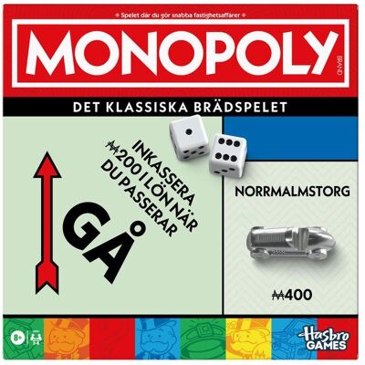 Hasbro Monopoly Classic Refresh - Jeu de société - Publicité Hasbro Monopoly Classic Refresh - Jeu de société - Publicité