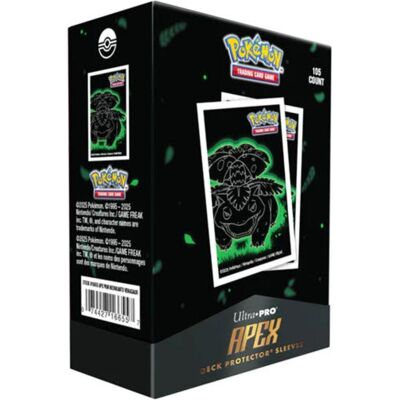 Ultra Pro Pokémon - Venusaur APEX Deck Protector Sleeves (105) - Publicité Ultra Pro Pokémon - Venusaur APEX Deck Protector Sleeves (105) - Publicité